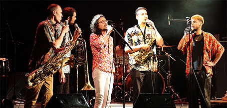 Lazcar Volcano : <br>brass band contre la morosité