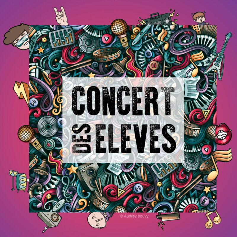 Visuel concert des élèves